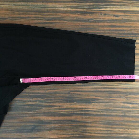 [Denver Hayes] Black False Pocket Dress Capris | 12 | Great - Picture 7 of 14